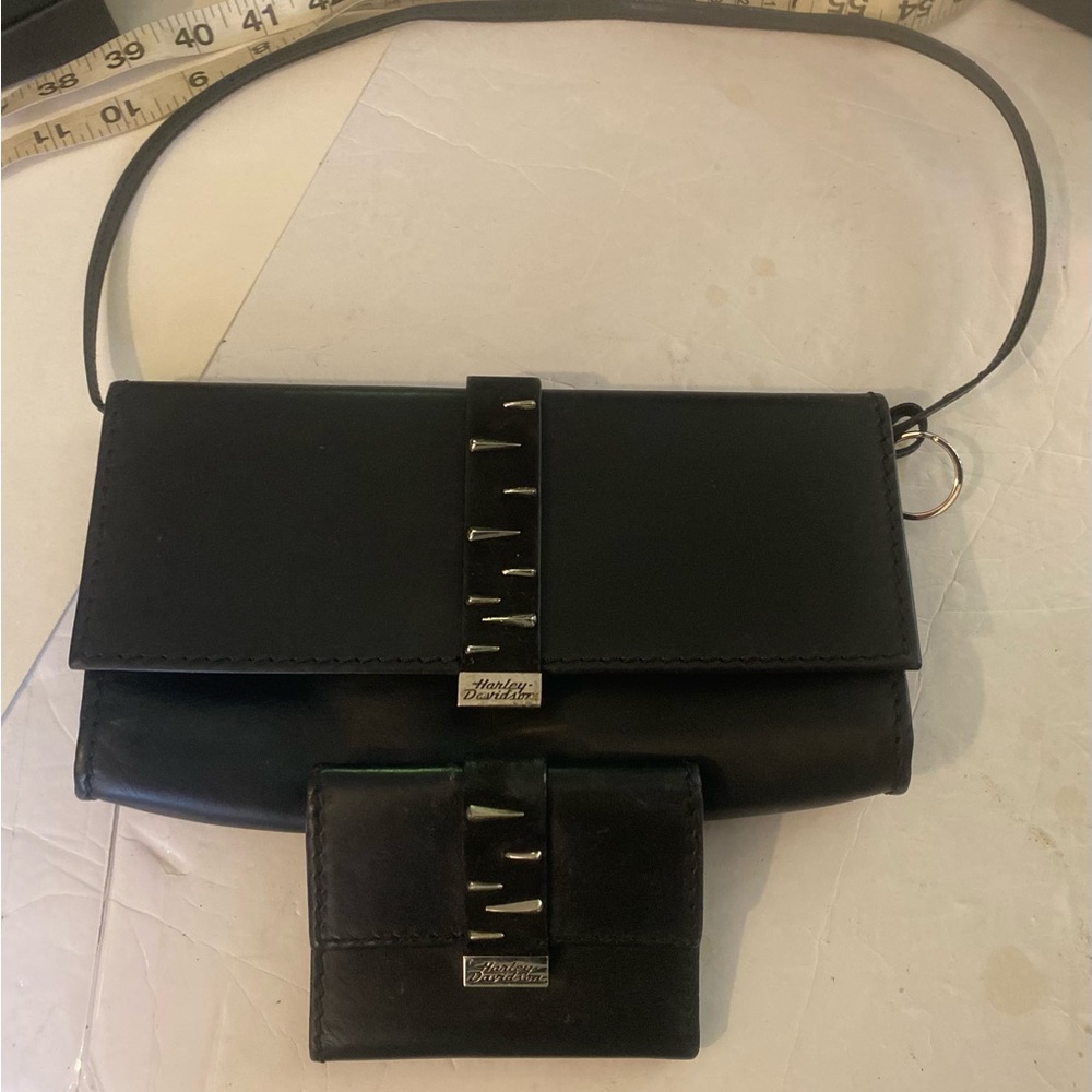 Harley Davidson Purse And Wallet Set